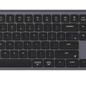 Keychron B6 Pro Ultra-Slim Wireless Keyboard - Space Gray