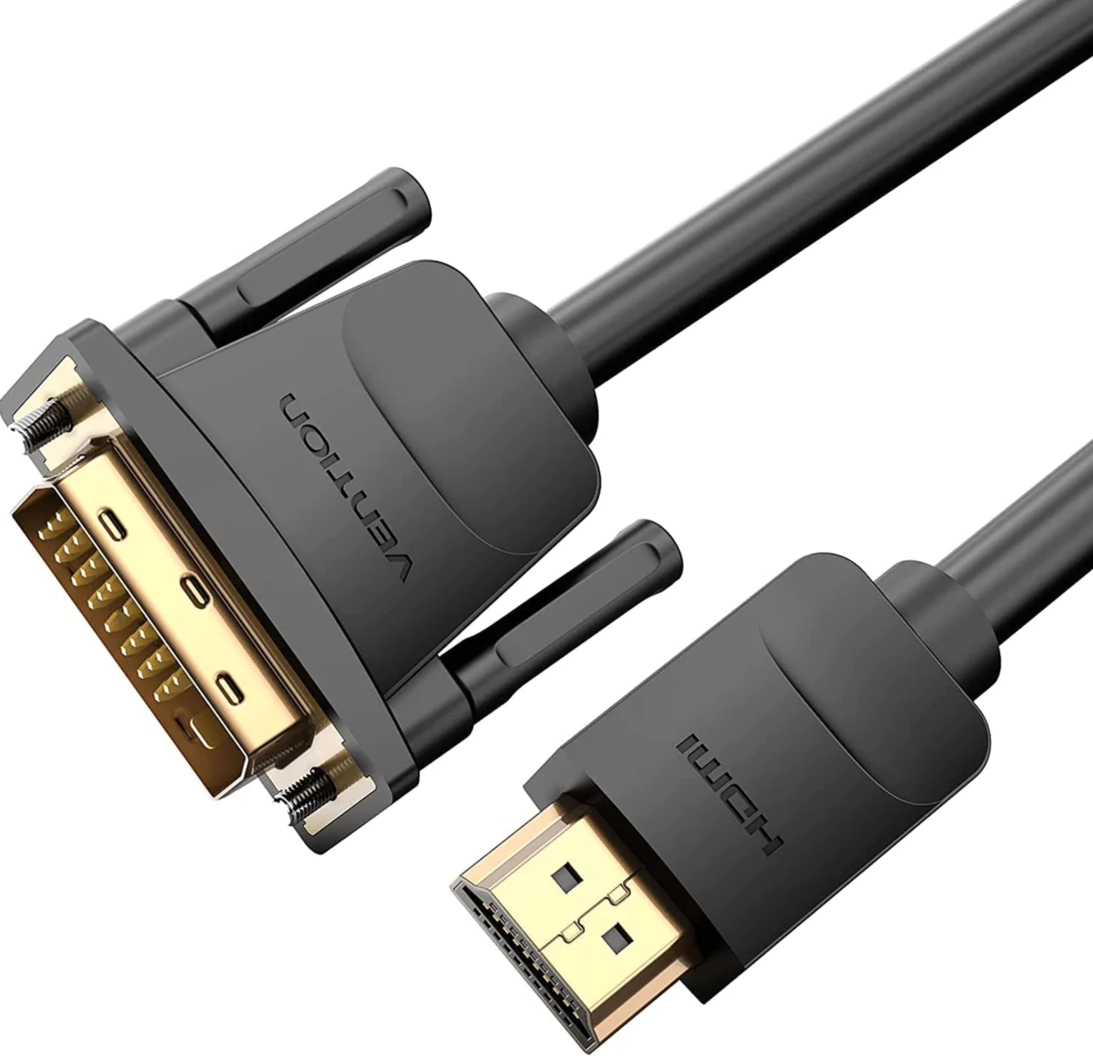 Vention HDMI to DVI Cable 2M Black - Image 2