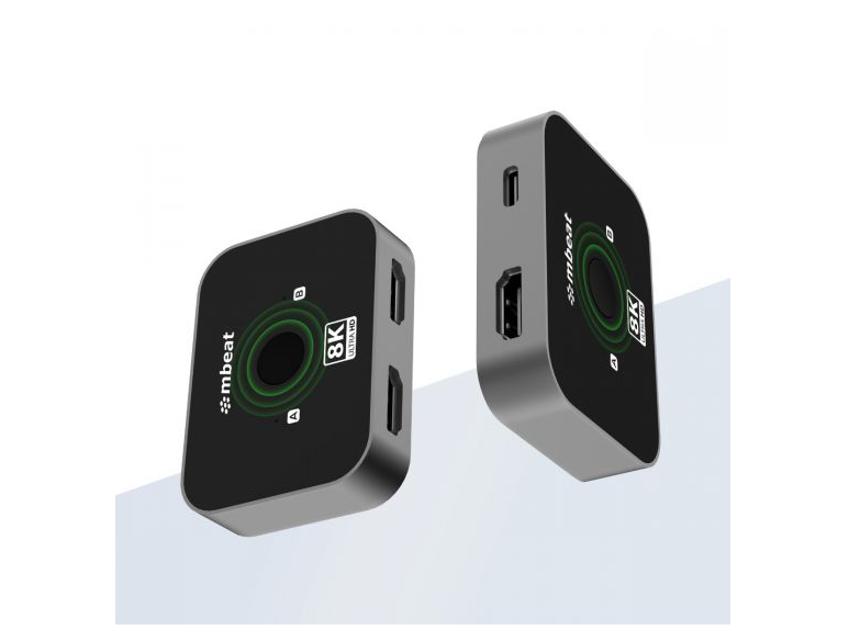 mbeat 8K Bi-directional HDMI 2.1 Switch 2 In 1 Out/1 In 2 Out - Image 2