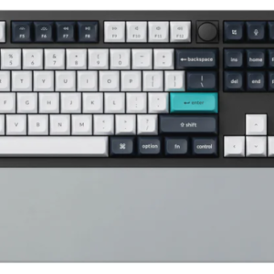 Keychron Silicone Palm Rest - To suit 100% size keyboards - 435mm Long - Gray
