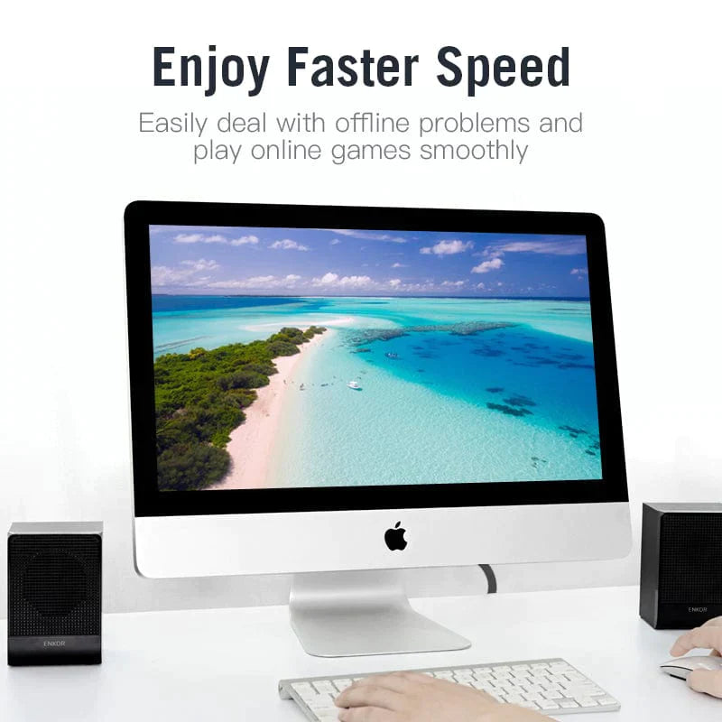Vention Flat CAT6 UTP Patch Cord Cable 1M Black - Image 3