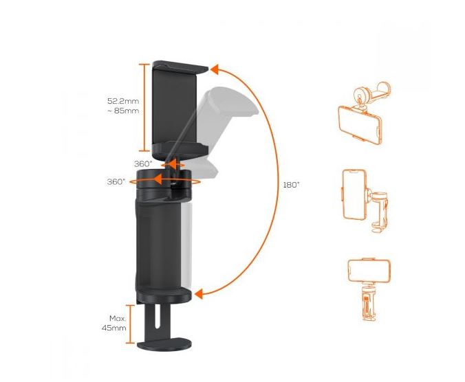 mbeat Portable Travel Phone Holder - Image 3
