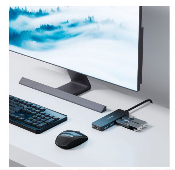 mbeat 4-Port USB 3.0 Hub with USB-C DC Port - Image 3