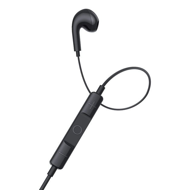 Baseus Enock CZ17 Semi-In-Ear Wired Earphones - Black - Image 6