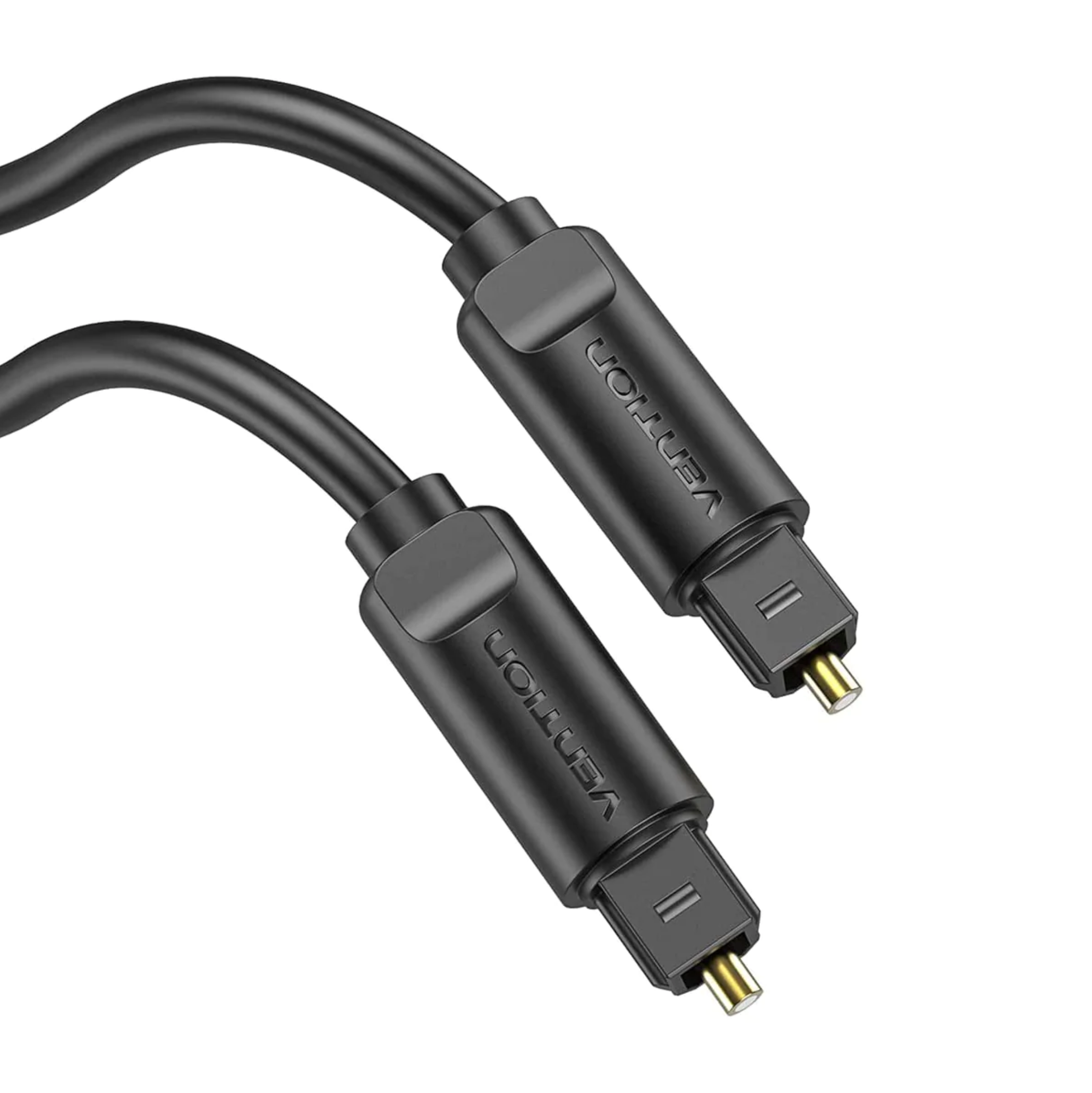 Vention Optical Fiber Audio Cable 2M Black - Image 3