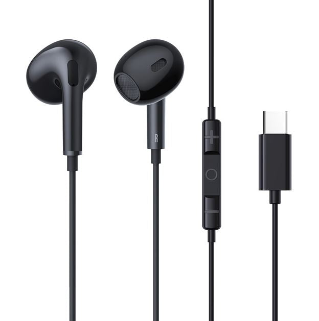Baseus Enock CZ17 Semi-In-Ear Wired Earphones - Black - Image 3