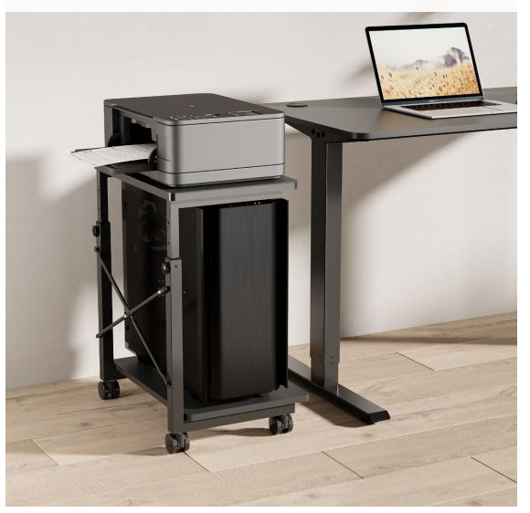 activiva Height Adjustable PC & Printer Storage Stand - Image 7