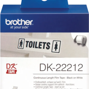 Brother DK22212 Continuous Length Film Tape 62mm x 15.24m
