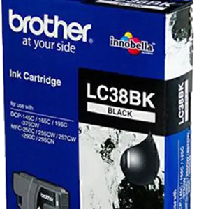 Brother LC38BK Black Ink Cartridge