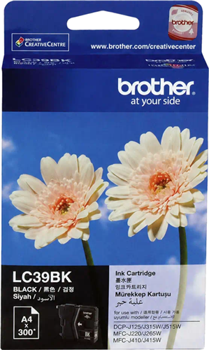 Brother LC39BK Black Ink Cartridge