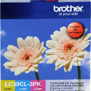 Brother LC39CL3PK CMY Colour Ink Cartridges (Triple Pack)