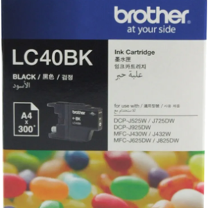 Brother LC40BK Black Ink Cartridge