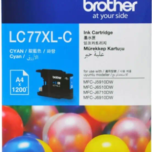 Brother LC77XLC Cyan High Yield Ink Cartridge