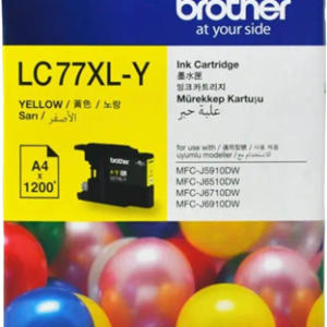 Brother LC77XLY Yellow High Yield Ink Cartridge