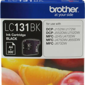 Brother LC131BK Black Ink Cartridge