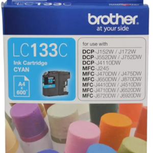 Brother LC133C Cyan Ink Cartridge