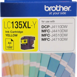 Brother LC135XLY Yellow High Yield Ink Cartridge