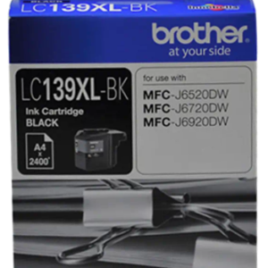 Brother LC139XLBK Black High Yield Ink Cartridge