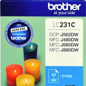 Brother LC231C Cyan Ink Cartridge