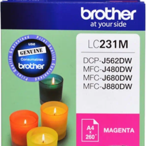 Brother LC231M Magenta Ink Cartridge
