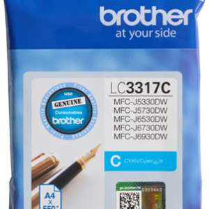 Brother LC3317C Cyan Ink Cartridge