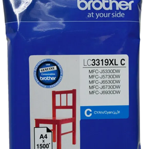 Brother LC3319XLC Cyan High Yield Ink Cartridge