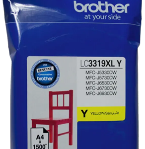 Brother LC3319XLY Yellow High Yield Ink Cartridge