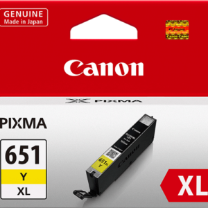 Canon CLI651XLY Yellow High Yield Ink Cartridge