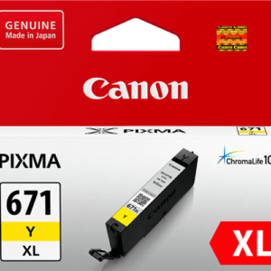 Canon CLI671XLY Yellow High Yield Ink Cartridge