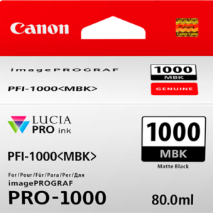 Canon PFI-1000MBK Matte Black Ink Tank