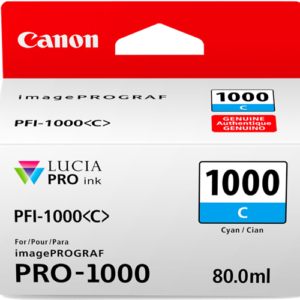 Canon PFI-1000C Cyan Ink Tank