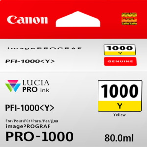 Canon PFI-1000Y Yellow Ink Tank