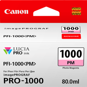 Canon PFI-1000PM Photo Magenta Ink Tank