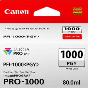 Canon PFI-1000PGY Photo Grey Ink Tank