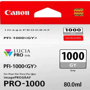 Canon PFI-1000GY Grey Ink Tank