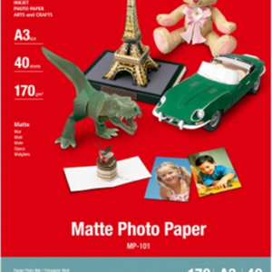 Canon MP-101 A3 Matte 170gsm Photo Paper - 40 Sheets
