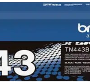 Brother TN443BK Black High Yield Toner