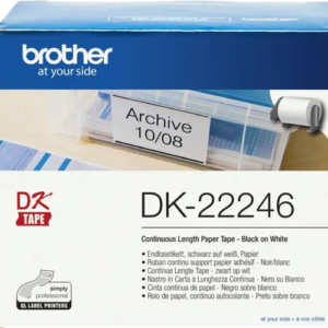 Brother DK22246 Continuous Paper Label Tape 103mm x 30.48m