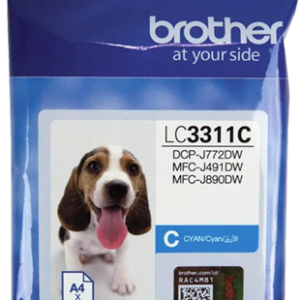 Brother LC3311C Cyan Ink Cartridge
