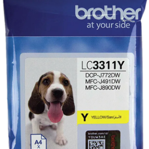 Brother LC3311Y Yellow Ink Cartridge