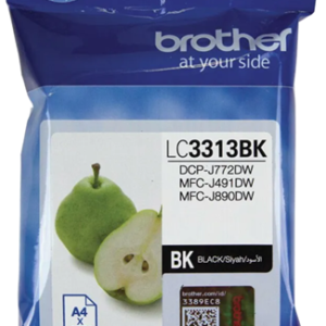 Brother LC3313BK Black Ink Cartridge High Yield
