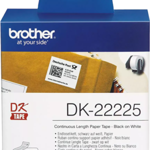 Brother DK22225 Continuous Paper Label 38mm x 30.48m