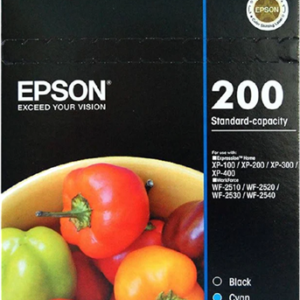 Epson 200XL High Yield Ink Cartridge 4 Ink Value Pack