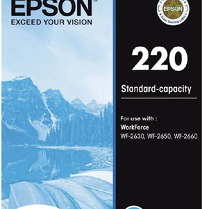Epson 220 Cyan Ink Cartridge