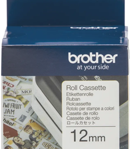 Brother CZ-1002 12mm Printable Roll Cassette