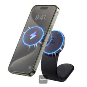 Baseus C02 Pro Series Magnetic Wireless Charging Car Phone Mount Black