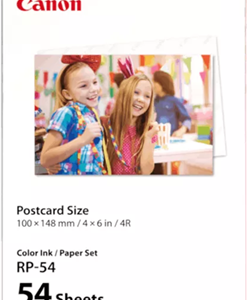 Canon RP54 Selphy 6x4 Photo Paper & Ink Kit - 54 Sheets