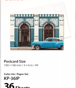 Canon KP-36IP Selphy 6x4 Photo Paper & Ink Kit - 36 Sheets