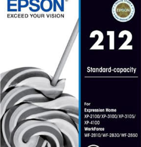 Epson 212 Black Ink Cartridge