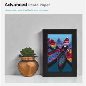 HP Advanced 10x15cm Glossy 250gsm Photo Paper - 50 Sheets